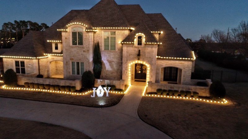 Christmas lights Denton