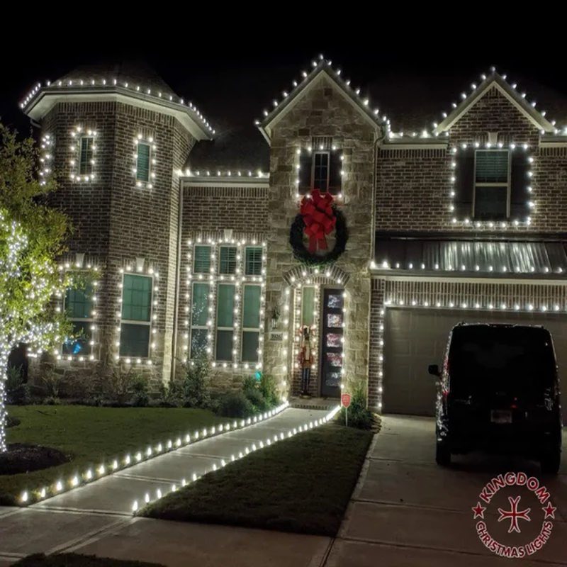 Christmas lights Denton